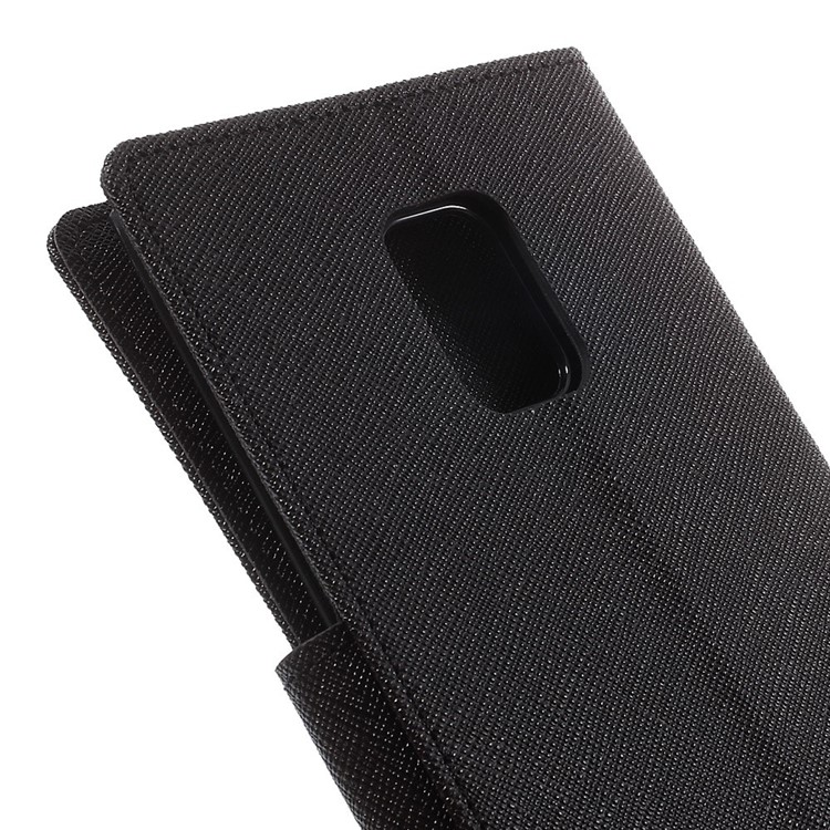 MERCURY Goospery Fancy Diary for Samsung Galaxy Note Edge SM-N915A SM-N915V Wallet Leather Stand Case - Black-9