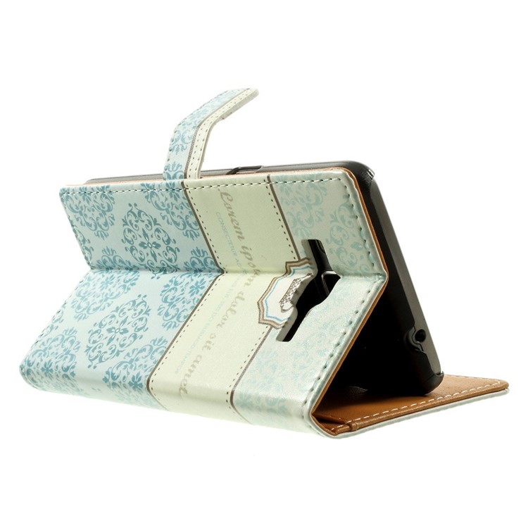 Folio Wallet Leather Stand Case for Samsung Galaxy Grand Prime SM-G530H - Laces & Crown-4