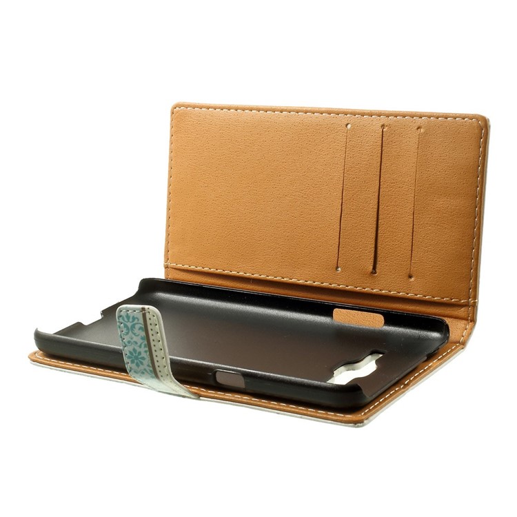 Folio Wallet Leather Stand Case for Samsung Galaxy Grand Prime SM-G530H - Laces & Crown-6