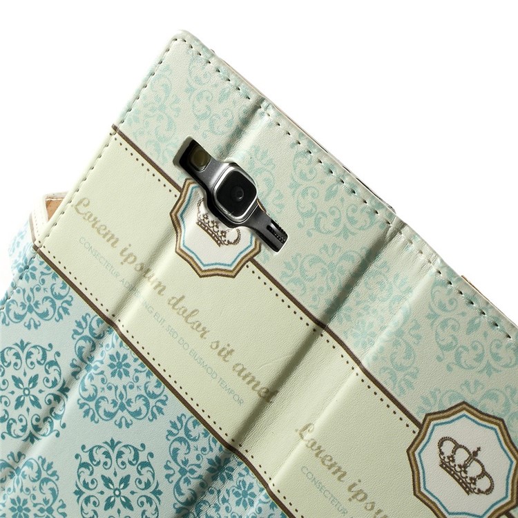 Folio Wallet Leather Stand Case for Samsung Galaxy Grand Prime SM-G530H - Laces & Crown-8