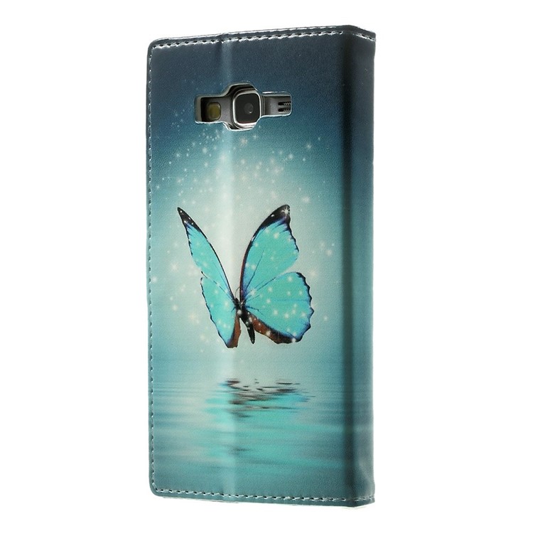 Magnetic PU Leather Wallet Cover for Samsung Galaxy Grand Prime SM-G530H - Pretty Butterfly-2