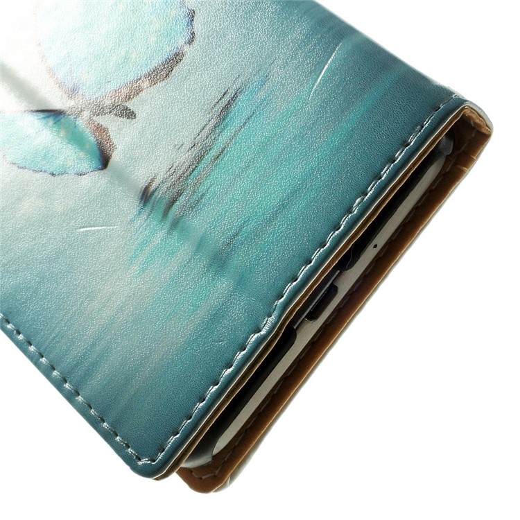 Magnetic PU Leather Wallet Cover for Samsung Galaxy Grand Prime SM-G530H - Pretty Butterfly-9