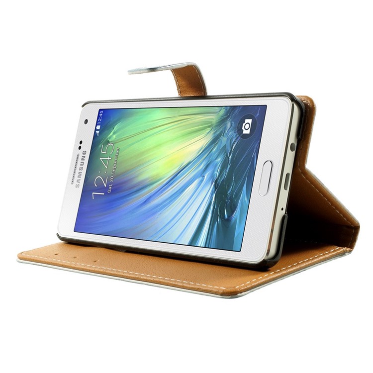 Police Public Call Box Leather Stand Case for Samsung Galaxy A5 SM-A500F-3