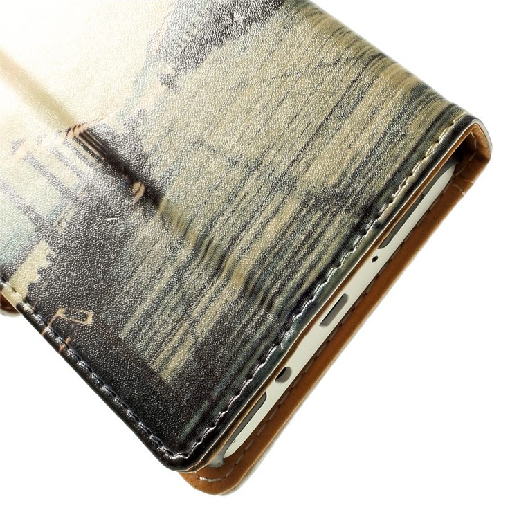 Bridge & Passerby Leather Stand Shell for Samsung Galaxy A5 SM-A500F-10