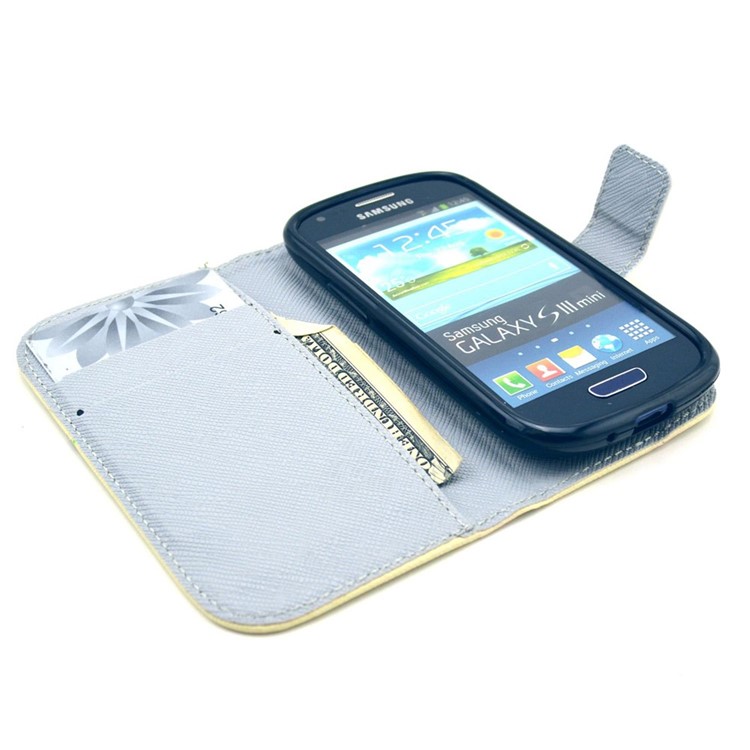Unique Deer for Samsung Galaxy S3 Mini i8190 Wallet Leather Stand Case-4