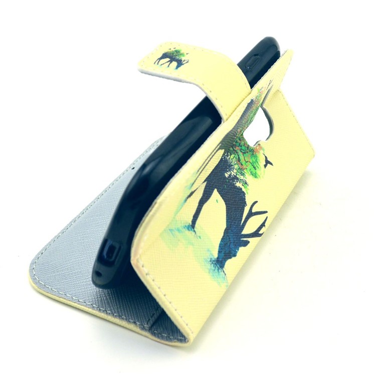 Unique Deer for Samsung Galaxy S3 Mini i8190 Wallet Leather Stand Case-6
