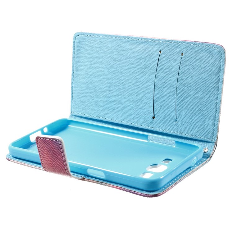 For Samsung Galaxy Grand Prime SM-G530H Leather Case - Quote & Snow Mountain-10