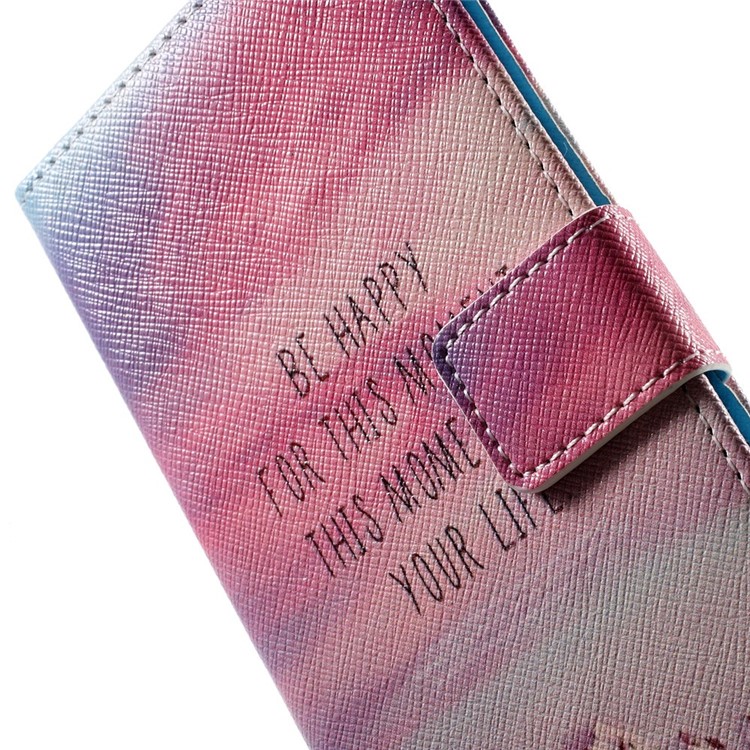 For Samsung Galaxy Grand Prime SM-G530H Leather Case - Quote & Snow Mountain-8