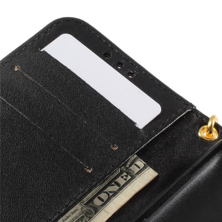 Crocodile Texture Leather Wallet Case for Samsung Galaxy Core Prime G360 - Black-7