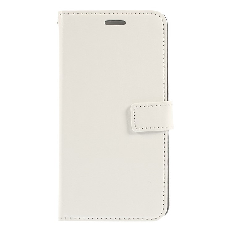 Crazy Horse Skin Leather Wallet Case for Samsung Galaxy A7 SM-A700F - White-3
