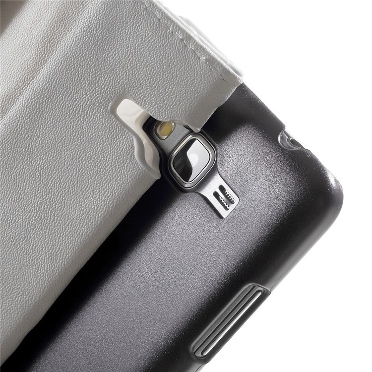 Crocodile Texture Leather Wallet Case for Samsung Galaxy Grand Prime G530H - White-7