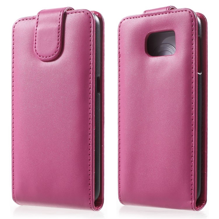 

Vertical Magnetic Flip Leather Case for Samsung Galaxy S6 G920 Card Holder - Rose, Galaxy S6