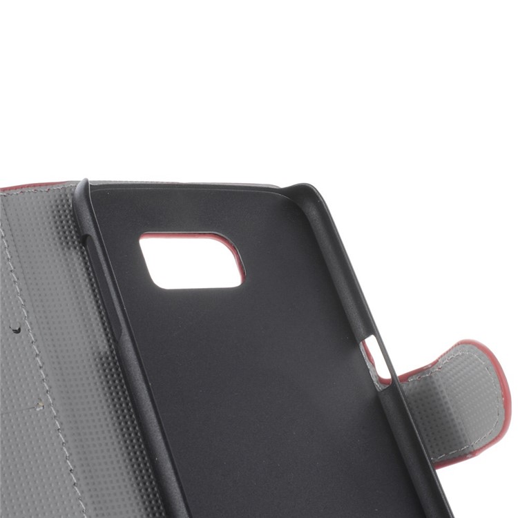 Retro American Flag Leather Card Slots Case for Samsung Galaxy S6 SM-G920-7