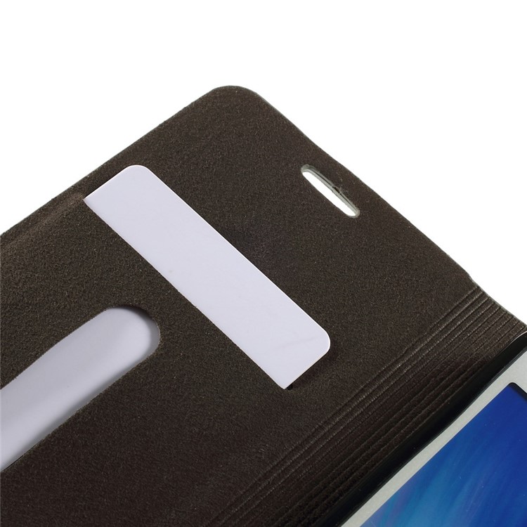 Horizontal Folio PU Leather Shell for Samsung Galaxy A3 SM-A300F - Dark Blue-9