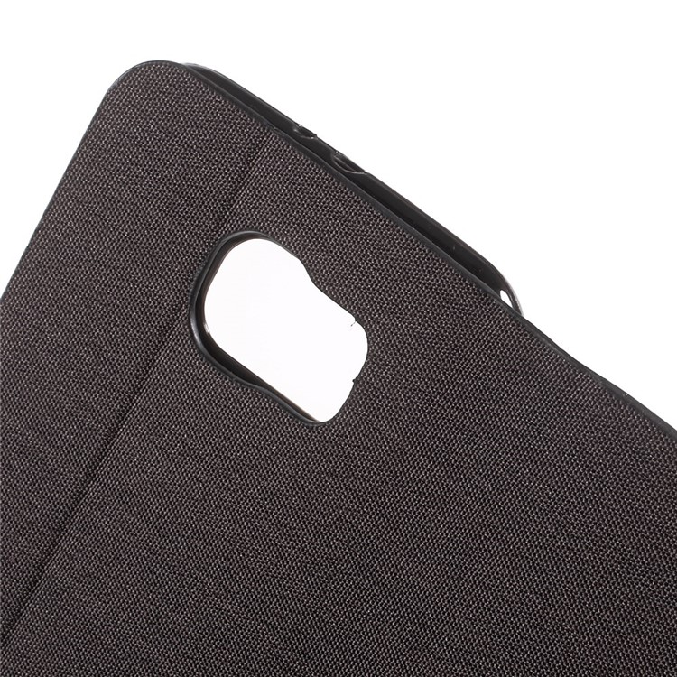 Stand Leather Cover with Card Slot for Samsung Galaxy S6 SM-G920 - Coffee-6