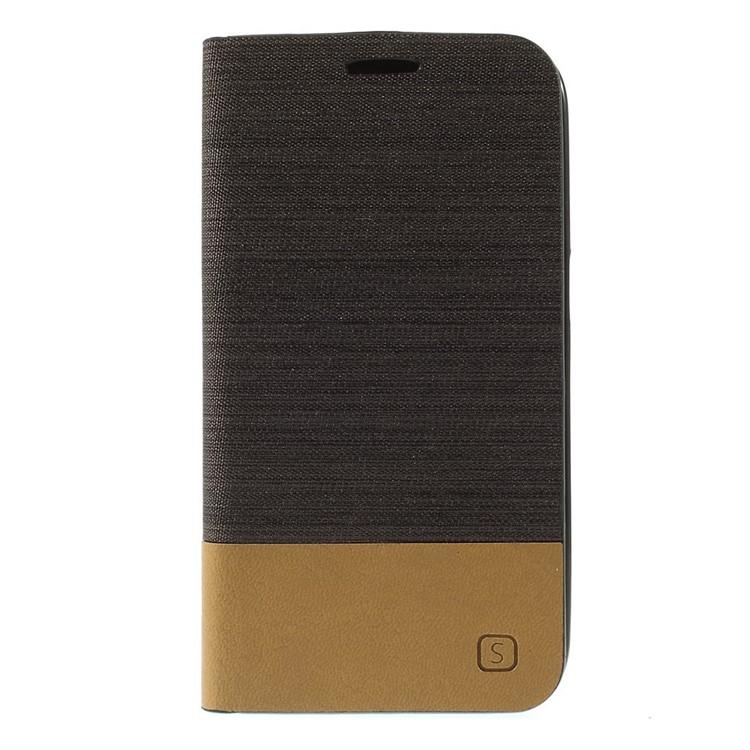 Booklet Folio PU Leather Shell for Samsung Galaxy Core Prime SM-G360 - Coffee-3