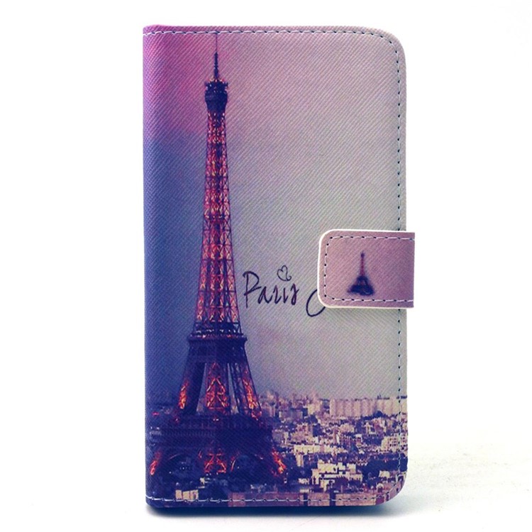 Famous Eiffel Tower Wallet Leather Stand Case for Samsung Galaxy S6 G920-1