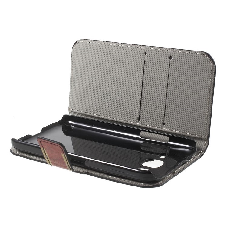 Retro UK Flag Flip Leather Card Holder Stand Cover for Galaxy Core Prime SM-G360-9
