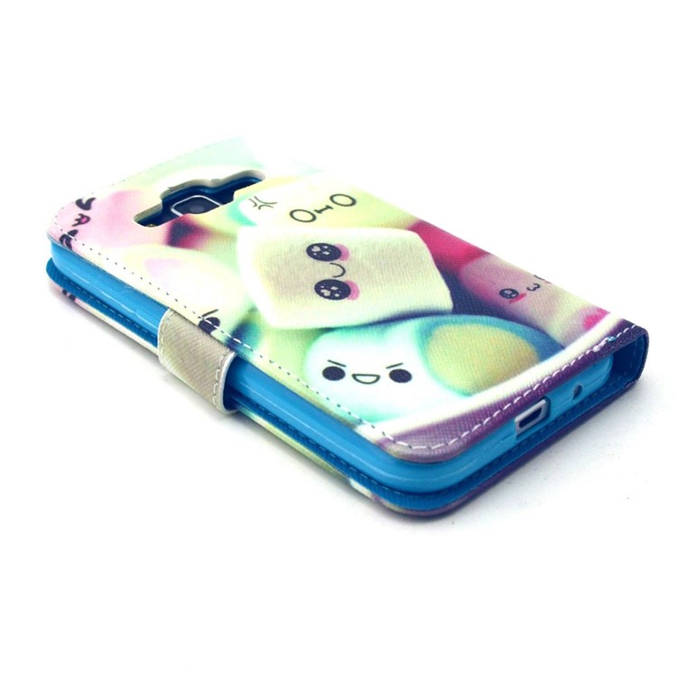 Cute Dessert Leather Stand Wallet Cover for Galaxy Core Prime SM-G360-4
