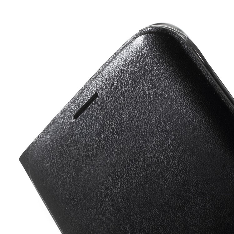 Leather Card Holder Case for Samsung Galaxy S6 Edge G925 - Black-8