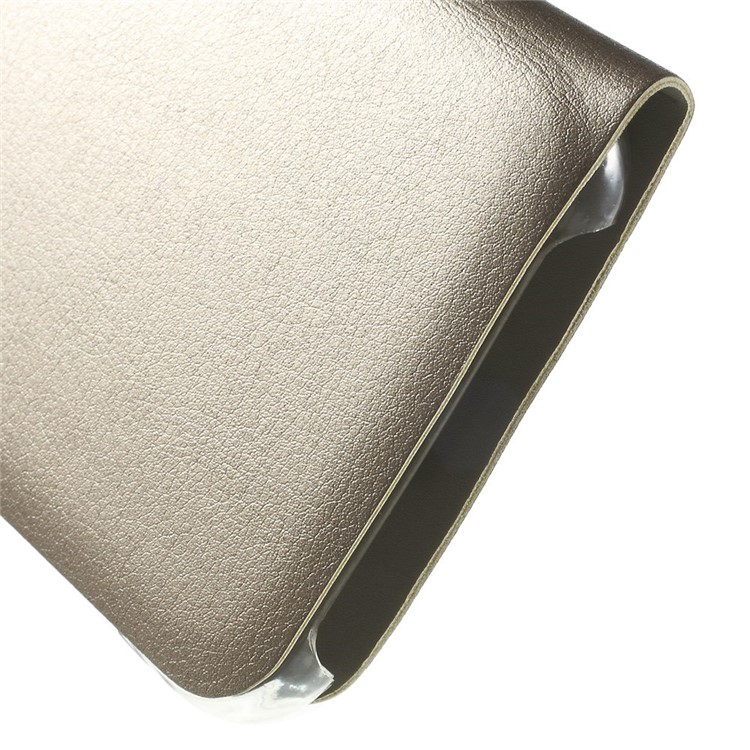 Leather Card Holder Cover for Samsung Galaxy S6 Edge G925 - Champagne-8