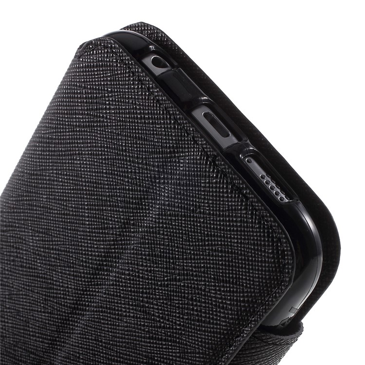 ROAR KOREA Diary Window View Leather Case for Samsung Galaxy S6 G920 - Black-10