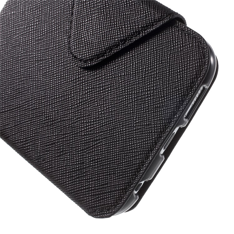 ROAR KOREA Diary Window View Leather Case for Samsung Galaxy S6 G920 - Black-9