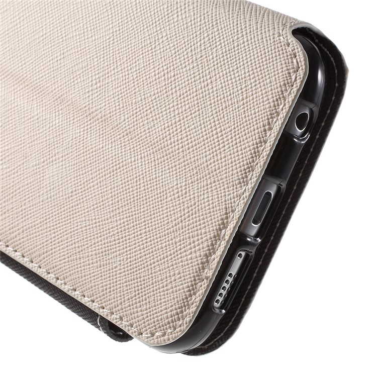 ROAR KOREA Diary Window View Leather Stand Case for Samsung Galaxy S6 G920 - White-9
