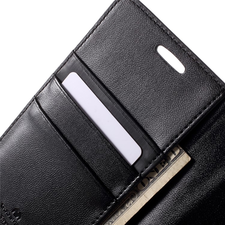 MERCURY Goospery Sonata Diary Wallet Leather Case for Samsung Galaxy S6 G920 - Black-6
