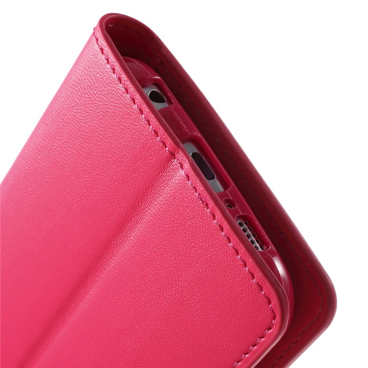 MERCURY Goospery Sonata Diary Wallet Leather Cover for Samsung Galaxy S6 G920 - Rose-9