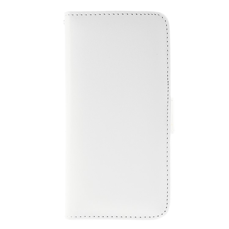 Leather Case with ID Credit Card Slots for Samsung Galaxy S6 edge G925 - White-3