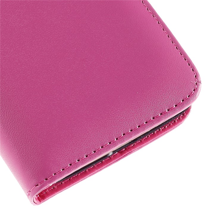 Leather Flip Stand Cover for Samsung Galaxy S6 edge G925 - Rose-9