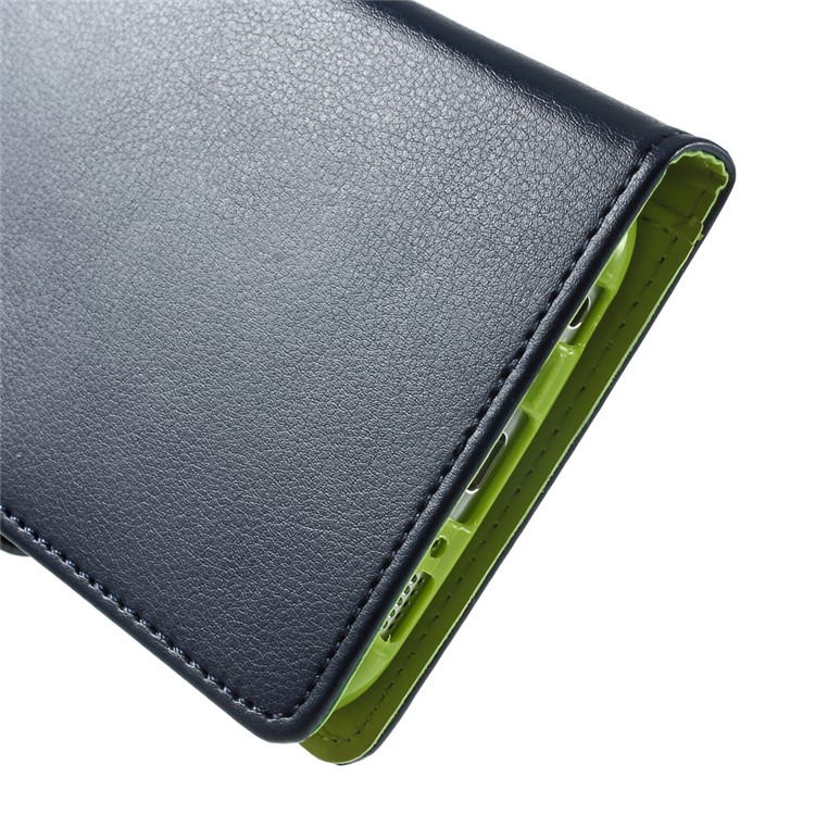 Mercury GOOSPERY Diary Card Slots Leather Case for Samsung Galaxy S6 G920 - Blue-8