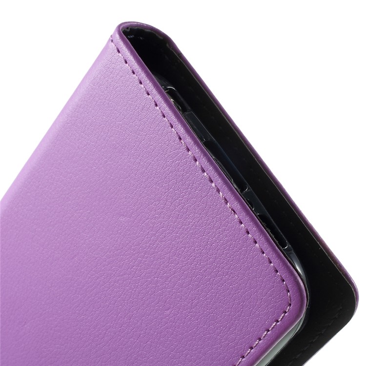 Mercury GOOSPERY Diary Card Slots Leather Case for Samsung Galaxy S6 G920 - Purple-5