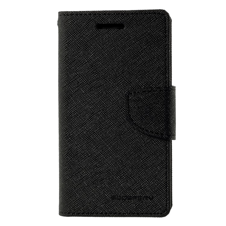 MERCURY Goospery Wallet Leather Case for Samsung Galaxy J1 / J1 4G with Stand - Black-9