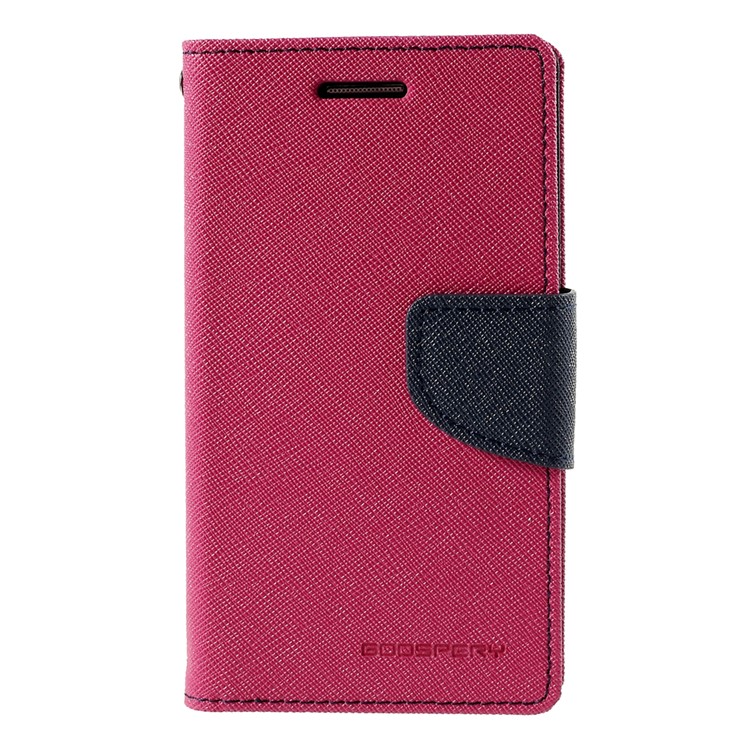MERCURY Goospery Magnetic Leather Stand Cover for Samsung Galaxy J1 / J1 4G - Rose-3