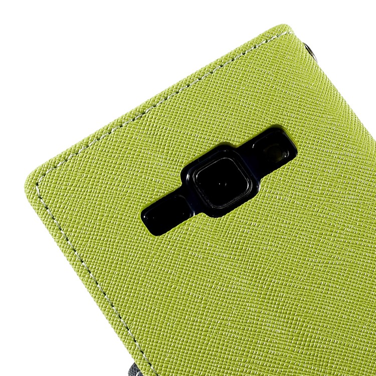 MERCURY Goospery PU Leather Stand Case for Samsung Galaxy J1 / J1 4G - Green-9