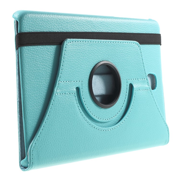 Lychee Grain Leather Rotary Stand Cover for Samsung Galaxy Tab A 8.0 T350 - Baby Blue-4