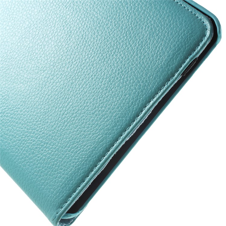 Lychee Grain Leather Rotary Stand Cover for Samsung Galaxy Tab A 8.0 T350 - Baby Blue-8