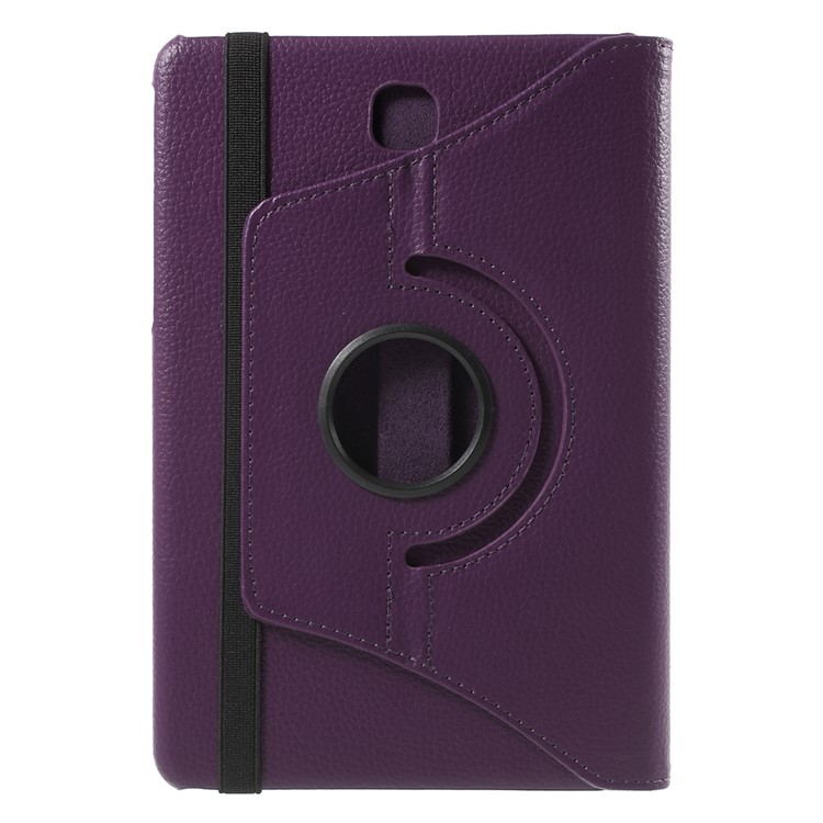 Lychee Grain Leather Cothern Stand Shell Для Samsung Galaxy Tab A 8.0 T350 - Пурпурный