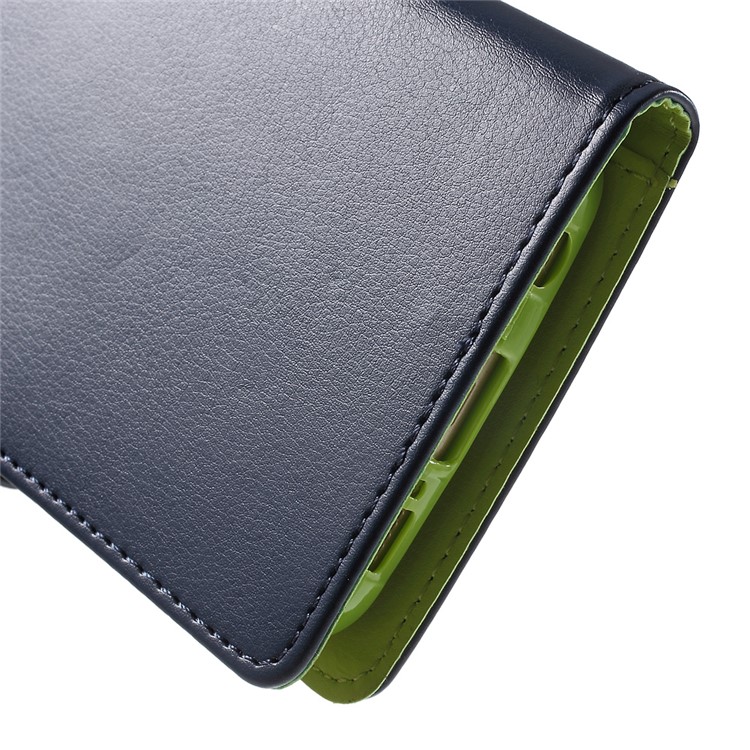 MERCURY GOOSPERY Rich Diary Leather Case for Samsung Galaxy S6 Edge G925 - Blue-8