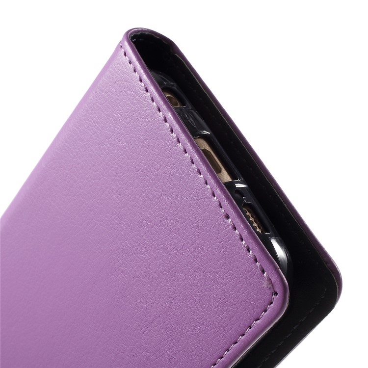 MERCURY GOOSPERY Rich Diary Leather Shell for Samsung Galaxy S6 Edge G925 - Purple-8