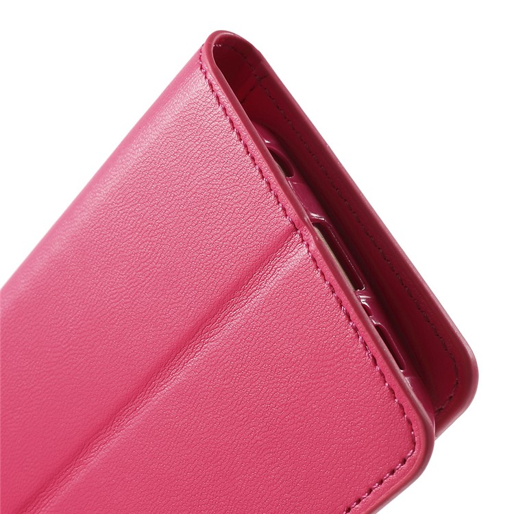 MERCURY GOOSPERY Wallet Leather Cover for Samsung Galaxy S6 Edge G925 with Stand - Rose-10