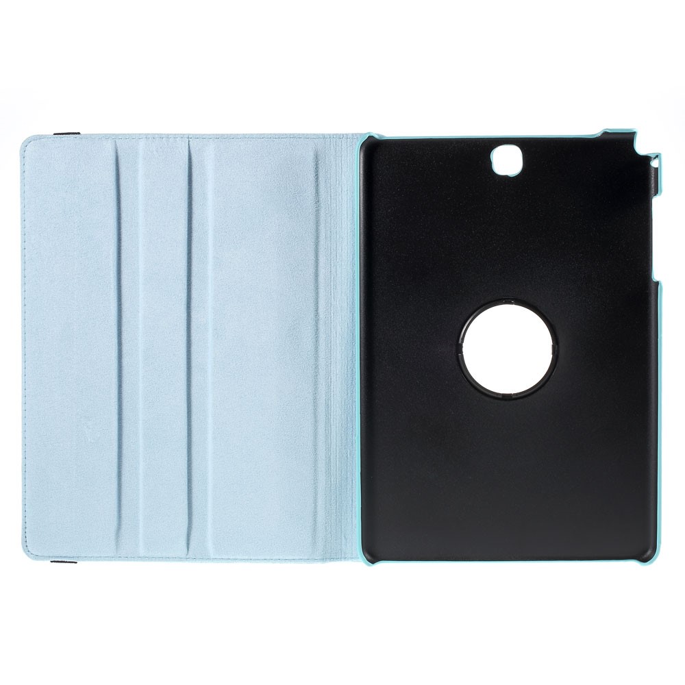 For Samsung Galaxy Tab A 9.7 T550 T555 Lychee Leather Cover with Rotary Stand - Baby Blue-8