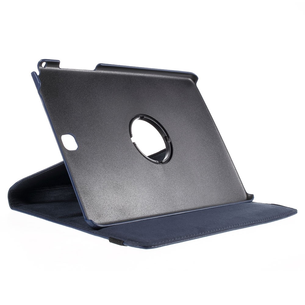 For Samsung Galaxy Tab A 9.7 T550 T555 Lychee Leather Cover with Rotary Stand - Deep Blue-4