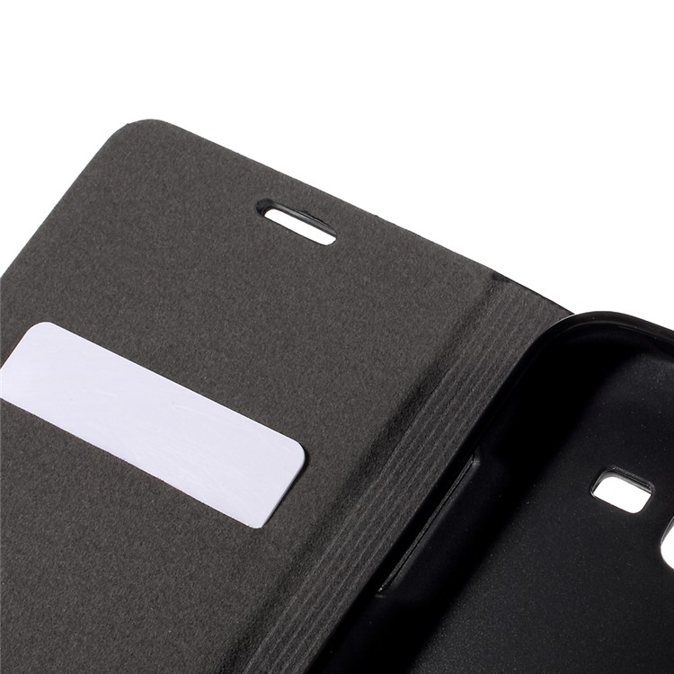 Two-color Leather Stand Case for Samsung Galaxy J5 SM-J500F with Card Slot - Black-7