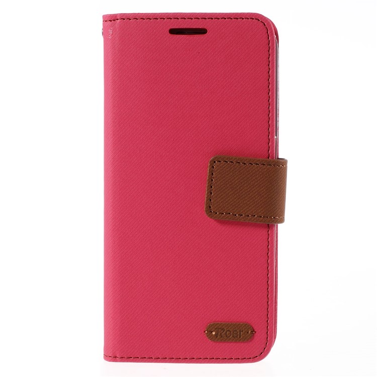 ROAR KOREA Twill Leather Magnetic Case para Samsung Galaxy S6 edge G925 - flecha-3