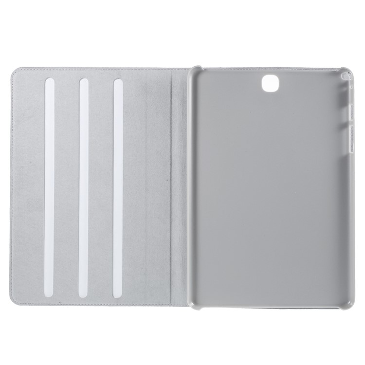 DOORMOON Genuine Smart Leather Cover for Samsung Galaxy Tab A 9.7 T550 T555 with Stand - White-7