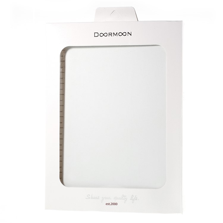 DOORMOON Genuine Smart Leather Cover for Samsung Galaxy Tab A 9.7 T550 T555 with Stand - White-8