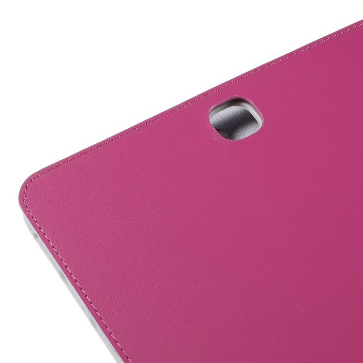 DOORMOON Genuine Smart Leather Cover for Samsung Galaxy Tab A 9.7 T550 T555 with Stand - Rose-7